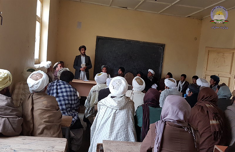 افتتاح دوصنف تربیه معلم در ولسوالی آبکمری!