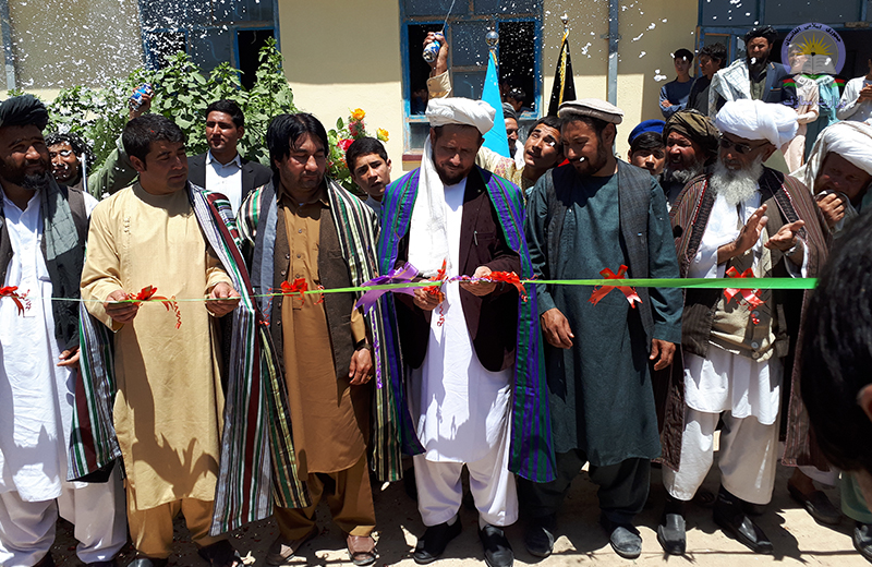 ایجاد یک باب مکتب جدیدالتاسیس در ولسوالی مقر بادغیس