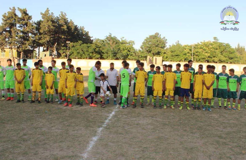 تیم فوتبال لیسه حضرت علی برنده مقام اول تورنمنت رقابت های معارف کندز شد