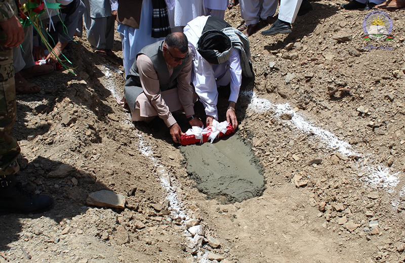 خوست کې د یو ښوونځي د جوړېدو چارې پیل شوې