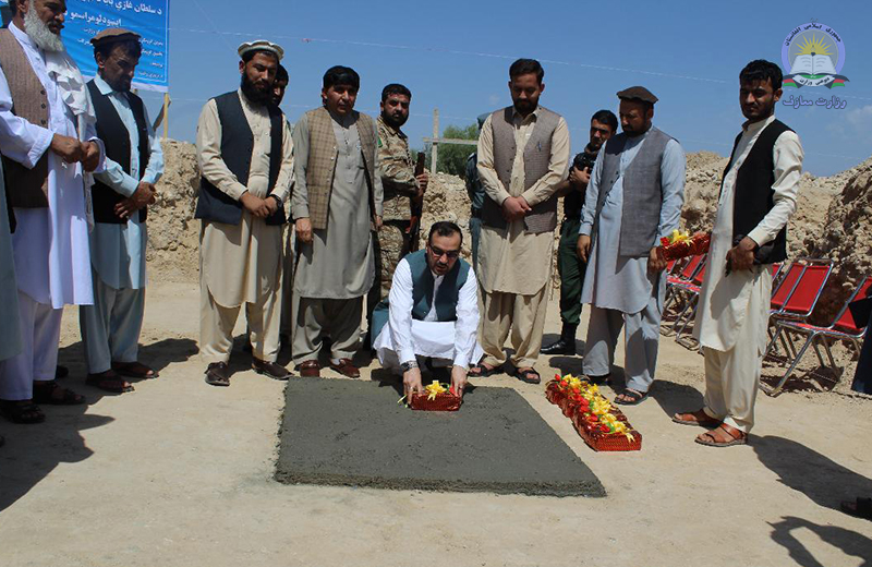 د سلطان غازی بابا ښوونځي ته دوه پوړیزه ودانۍ جوړېږي