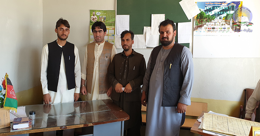 د لوګر د خوښۍ د هلکانو لېسې ته نوی آمر معرفي شو