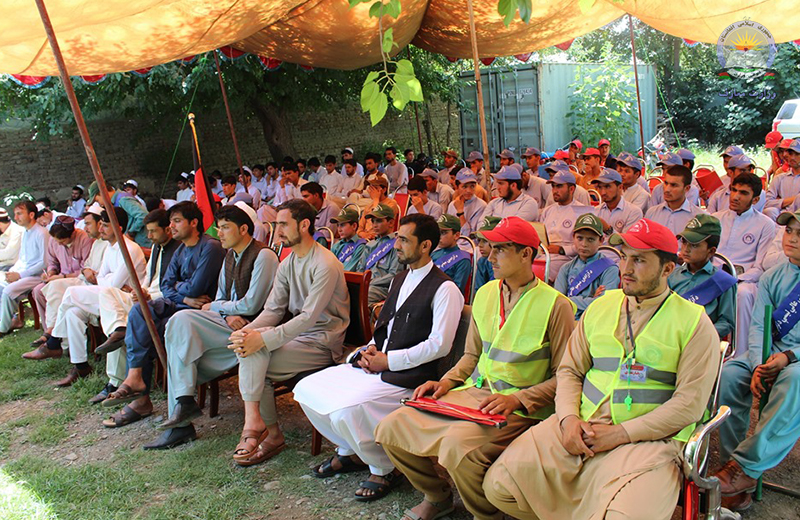 خوست کې د خپلواکۍ د سلمې کلیزې په ویاړ د ښوونځیو تر منځ علمي سیالۍ پیل شوې 