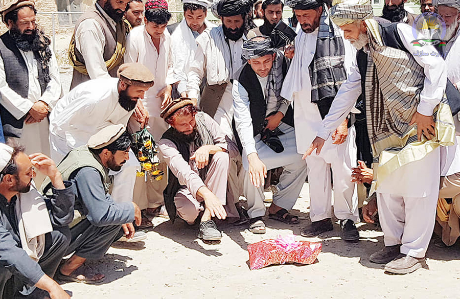 ځاځي آریوب کې یو ښوونځي ته نوې ودانۍ جوړېږي