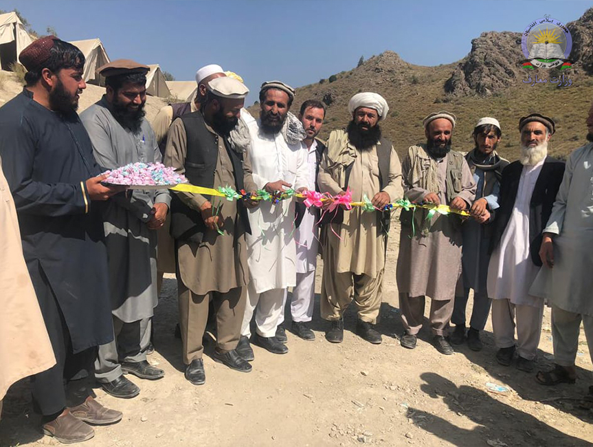 پکتیا کې د ۲۷ میلیونه افغانیو په ارزښت یو ښوونځي ته نوې ودانۍ جوړېږي‎