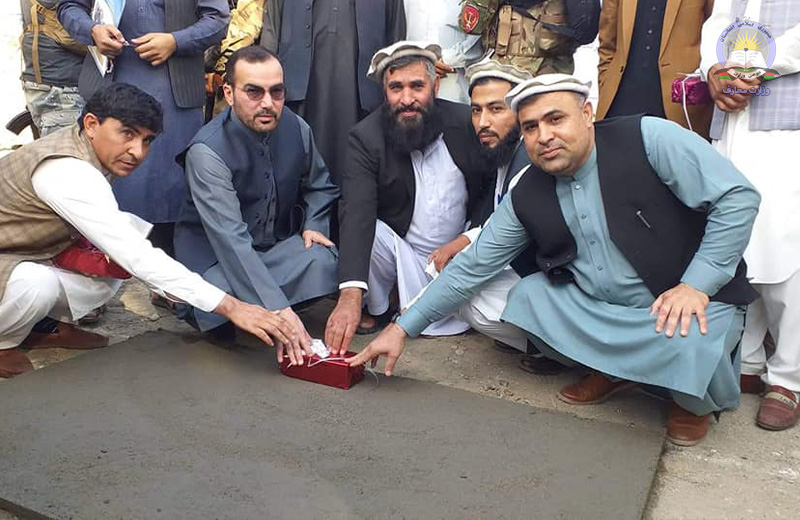 لغمان کې د یو ښوونځي د جوړېدو چارې پیل شوې