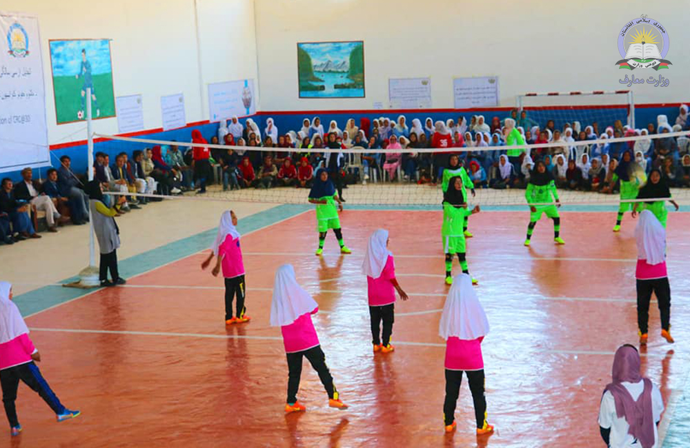 تورنمنت والیبال لیسه های دخترانه ولایت دایکندی برگزار شد