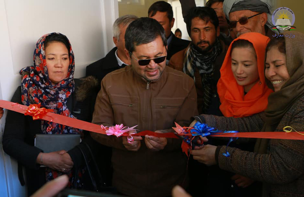 تعمیر مکتب نسوان انده ولسوالی یکه ولنگ ولایت بامیان به بهره برداری سپرده شد