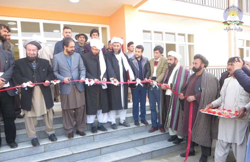 افتتاح تعمیرلیلیه دارالعلوم ابومسلم خراسانی ولایت فاریاب