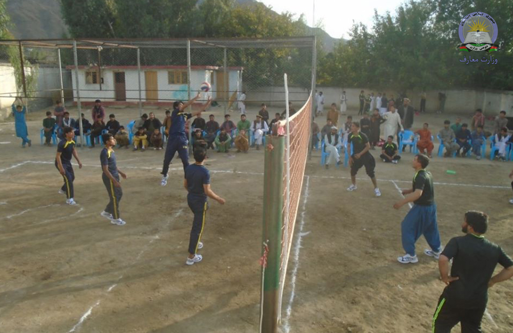 په کونړ کې د ښوونځيو د زده کوونکو تر منځ د والیبال ټورنیمنت پیل شوې