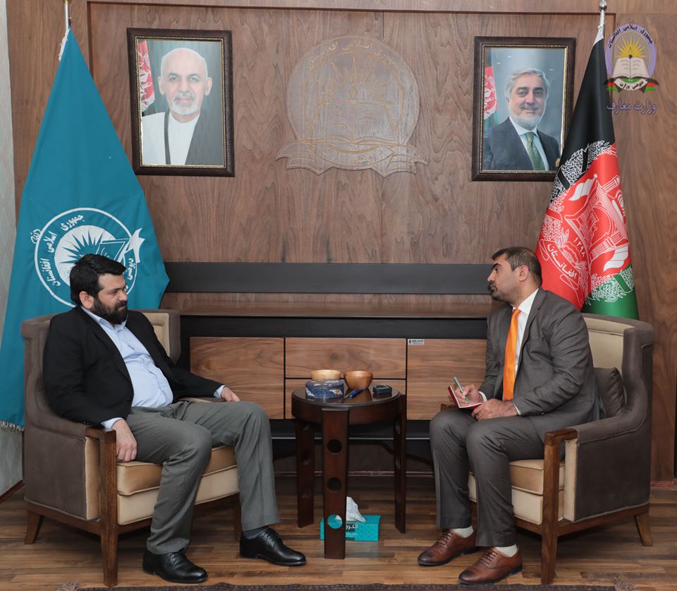 دیدار وزیر معارف و رئیس مصونیت اجتماعی