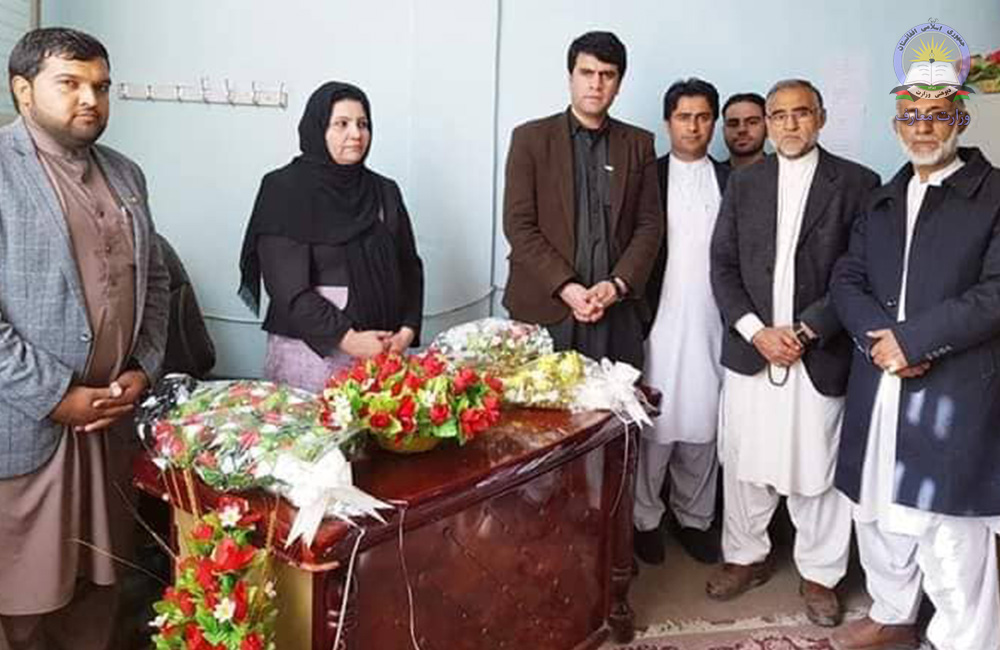 معاون تدریسی ریاست معارف ولایت نیمروز معرفی شد