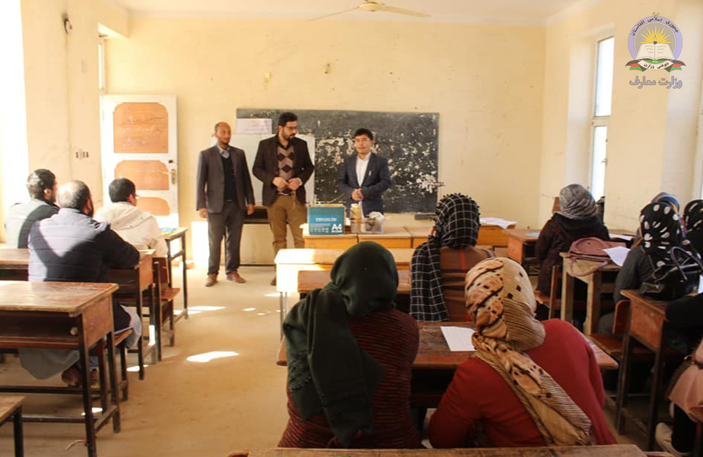 تدویر ورکشاپ ارتقای ظرفیت برای معلمین مکاتب ولایت سرپل