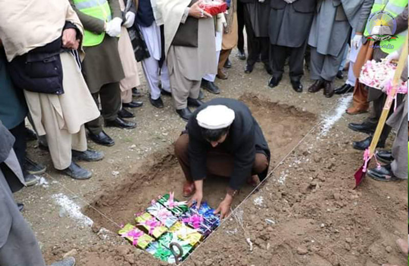 د ۷۰ ميليون افغانيو په ارزښت په عبدالحی ګرديزي عالي لیسه کې د یوې عصري ودانۍ چارې پېل شوې