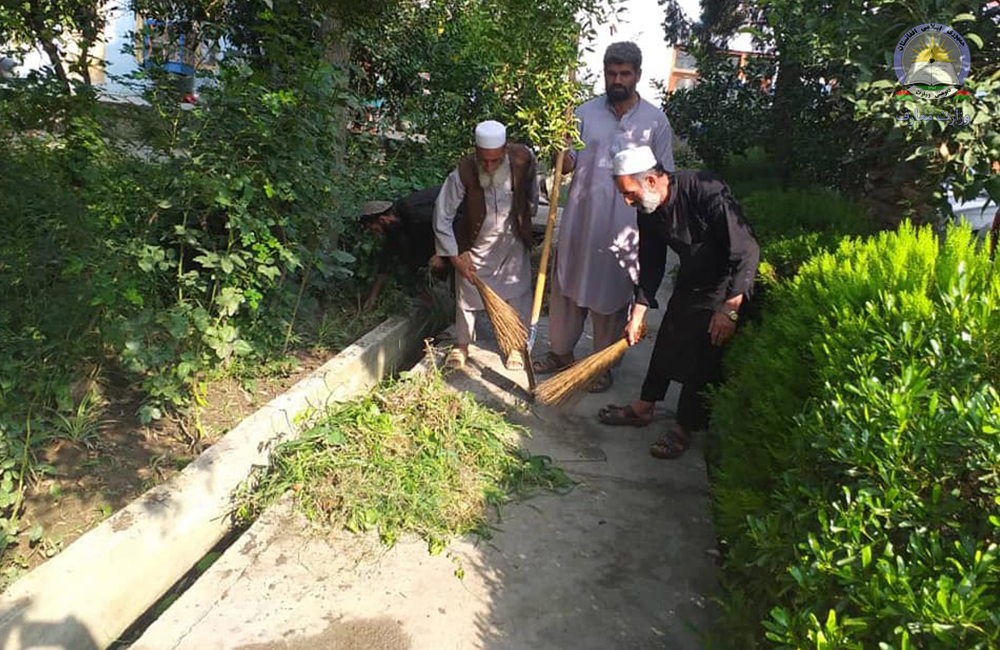 د لغمان د پوهنې رياست د پاکوالي په موخه حشر تر سره کړ!