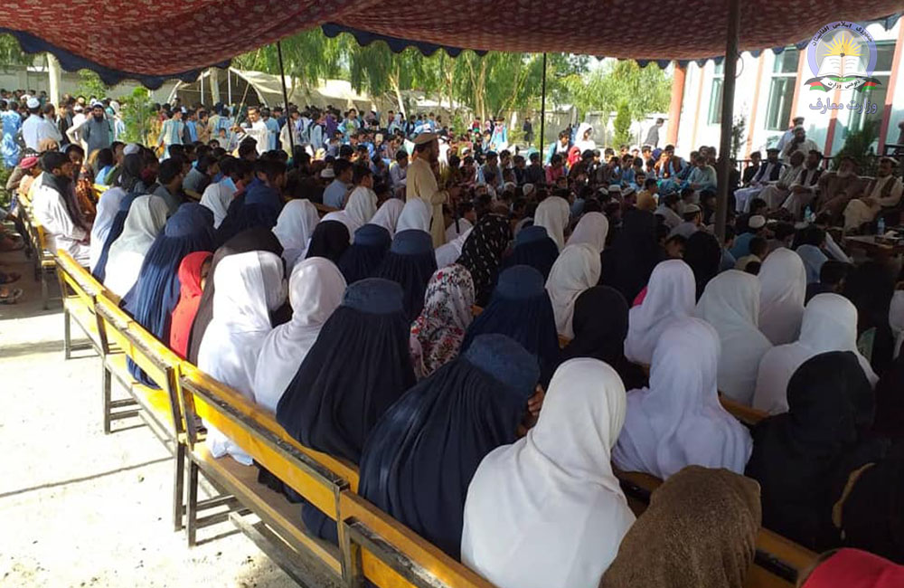 په لغمان کې د تودو سيمو د ښوونځيو نوی ښوونيز کال پرانېستل شوه