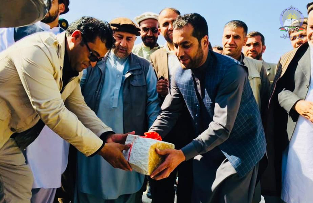 سنگ تهداب یک باب مکتب در ولایت کاپیسا گذاشته شد