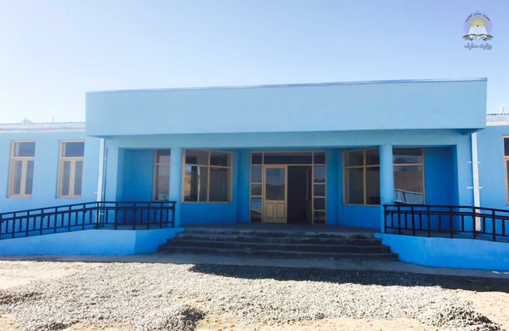 په پکتیا کې د يو ښوونځي نوې ودانۍ پرانېستل شوه