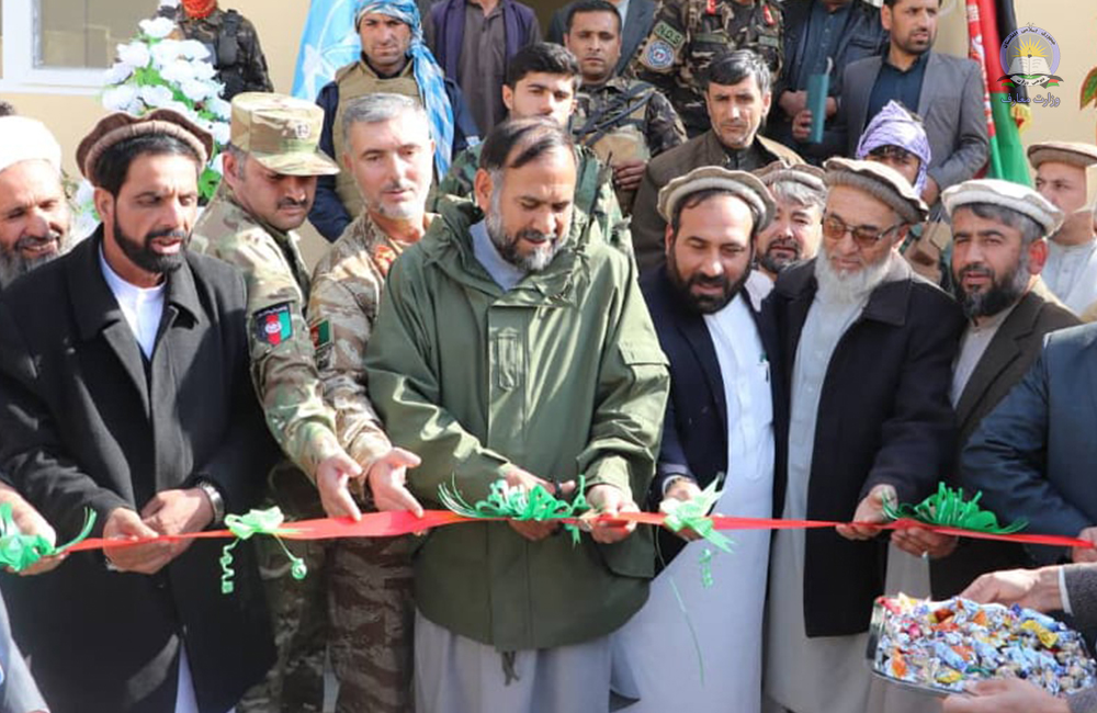 د پروان ولایت د غوربند ولسوالۍ د پوهنې آمریت ودانۍ پرانیستل شوه