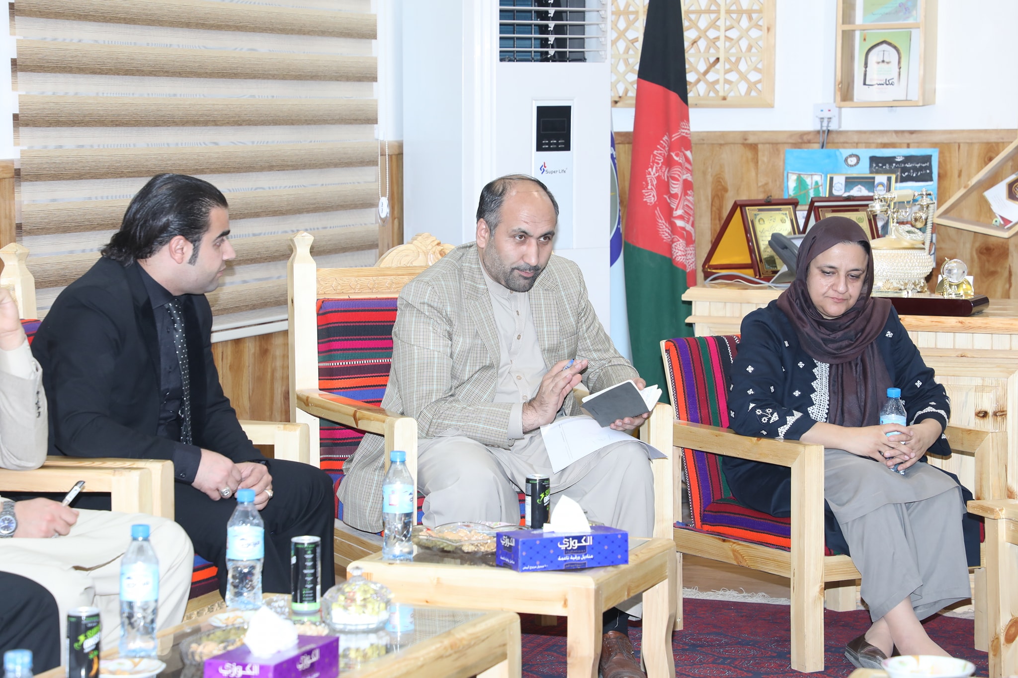 سرپرست وزارت معارف با رییس معارف ولایت هرات دیدار نمود