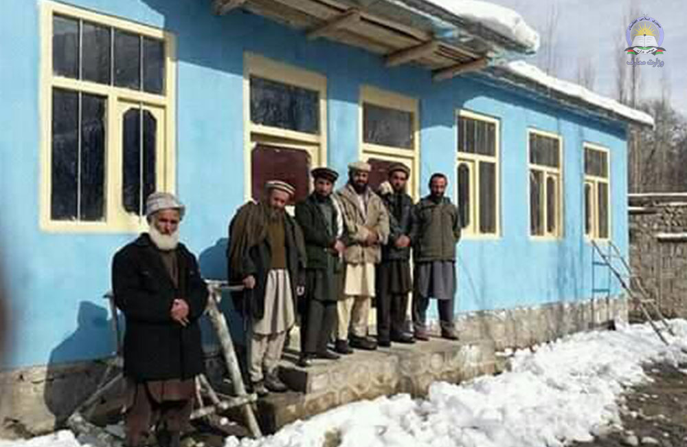 اعمار دو باب صنف درسی به کمک مالی شورای مکاتب در ولایت بدخشان