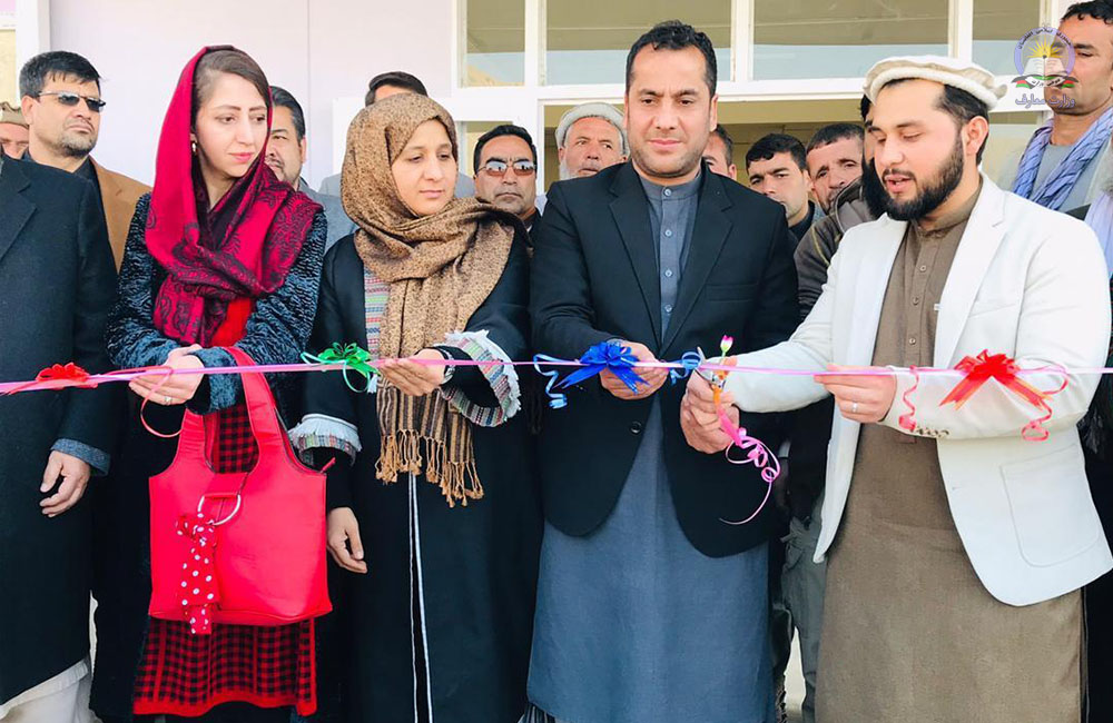 کاپیسا کې د دوه بابه ښوونځيو نوې ودانۍ پرانېستل شوې