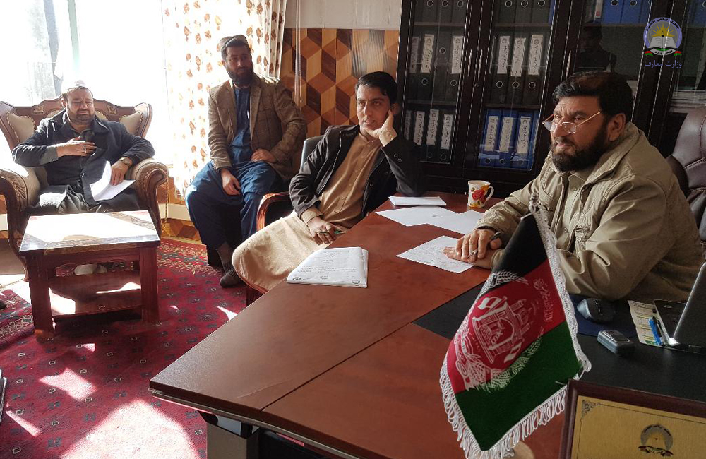 دیدار رئیس معارف پکتیکا با نماینده تحرک داد خواهی مردمی