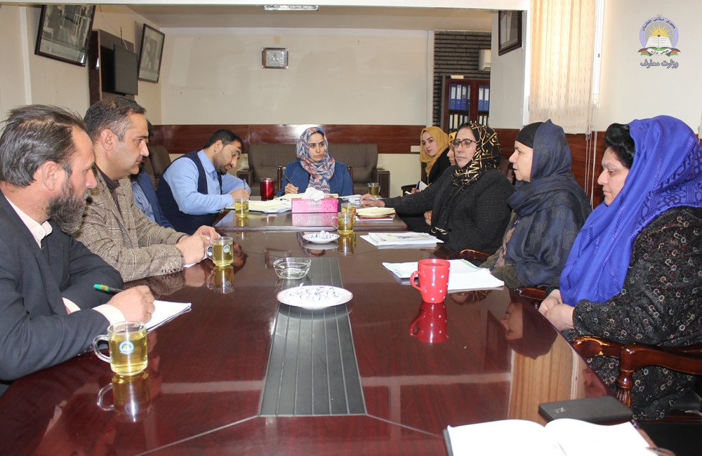 د بشري حقونو د دفاع موسسي او د سواد زده کړې څانګې همغږي غونډه تر سره شوه