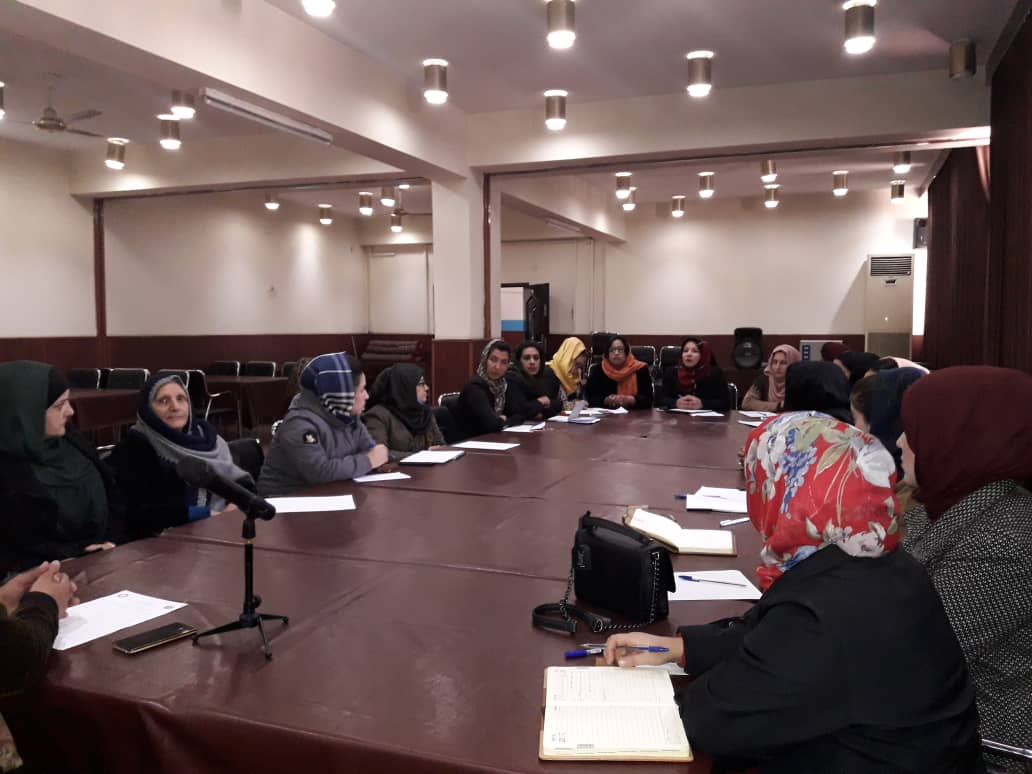 سیمینار آگاهی دهی مبارزه با آزار و اذیت زنان در وزارت معارف