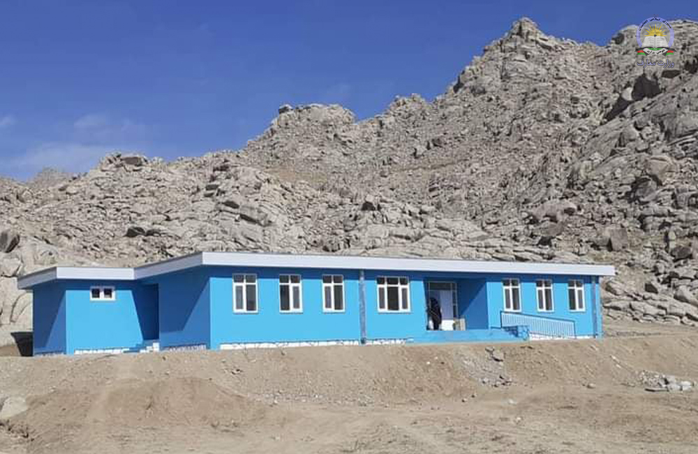 افتتاح تعمیر یک باب مکتب در ولایت میدان وردگ