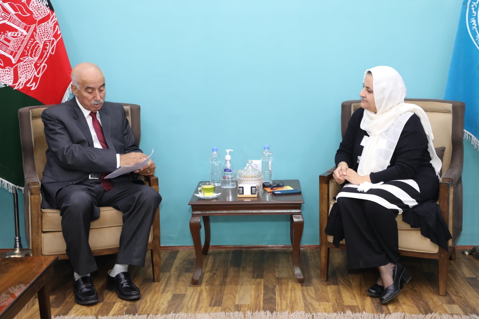 سرپرست وزارت معارف با والی خوست دیدار کرد