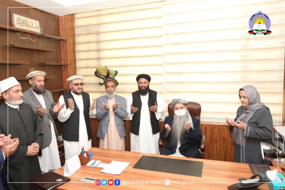 معرفی و آغاز به کار معین جدید تعلیمات اسلامی وزارت معارف