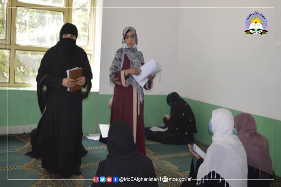 پکتیا کې بیرته راستانه شويو کډوالو څخه د تعليمي کچې د تثبیت آزموینه واخیستل شوه