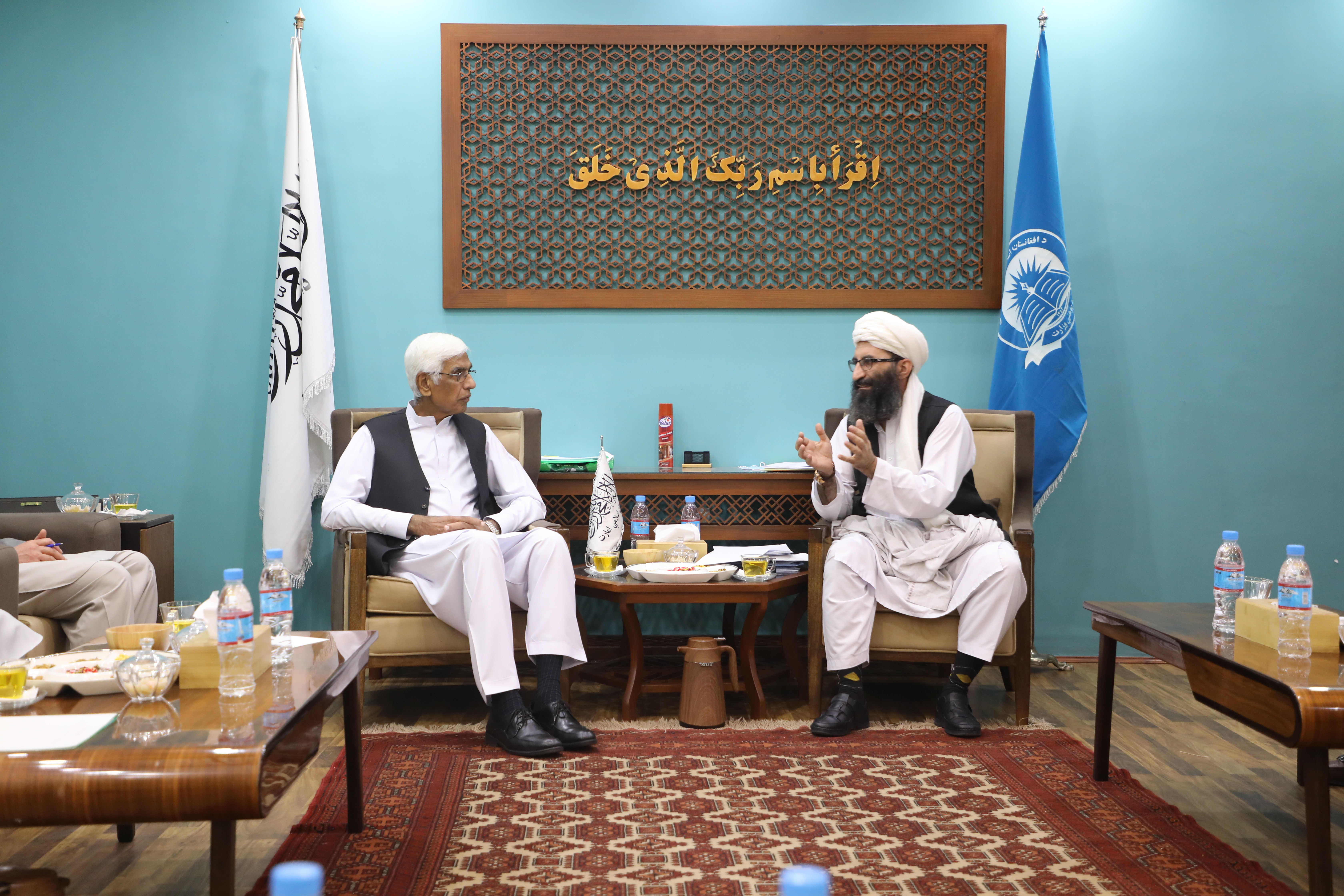 سرپرست وزارت معارف با نماینده بنیاد آغا خان دیدار نمود
