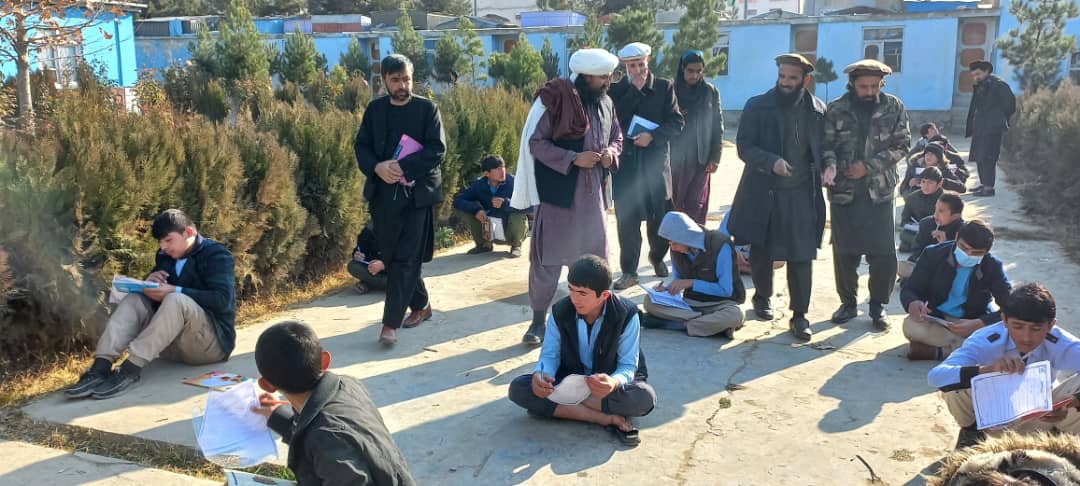 د کلنیو ازموینو له بهیر څخه د بدخشان پوهنې ریاست د عمومي زده کړو مرستیال څارنه