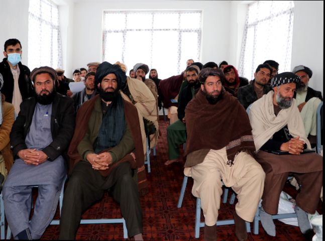 مسلم هندز مؤسسې لخوا مرکز میدان کې د ارزونې غونډه جوړه شوه!