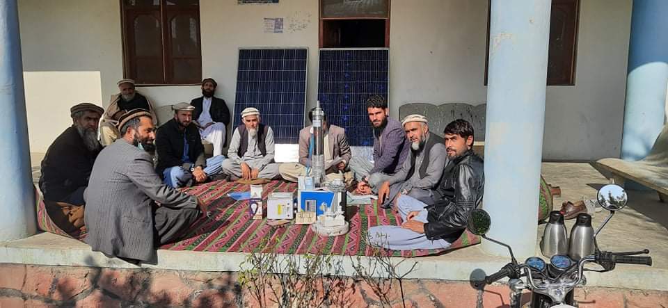 کمک مردمی به لیسه زربچی ننگرهار