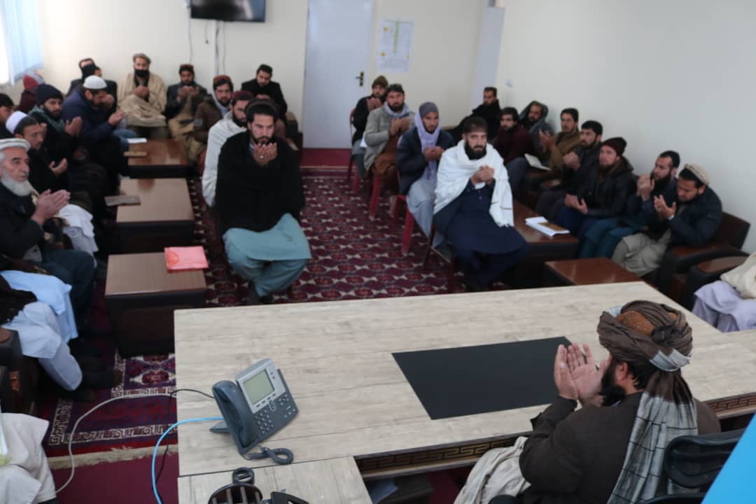 د لوګر د پوهنې رياست ته پنځه نوي مديران او يو مسلکي غړى معرفي شول