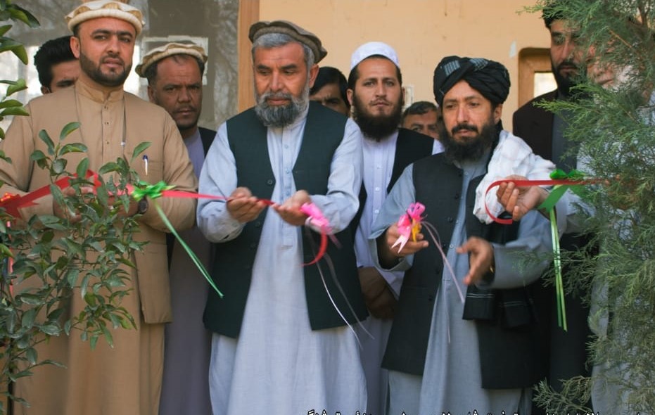 افتتاح کمپاین نهال شانی " مکتب من، نهال من" در مراکز تعلیمی ولایت ننگرهار