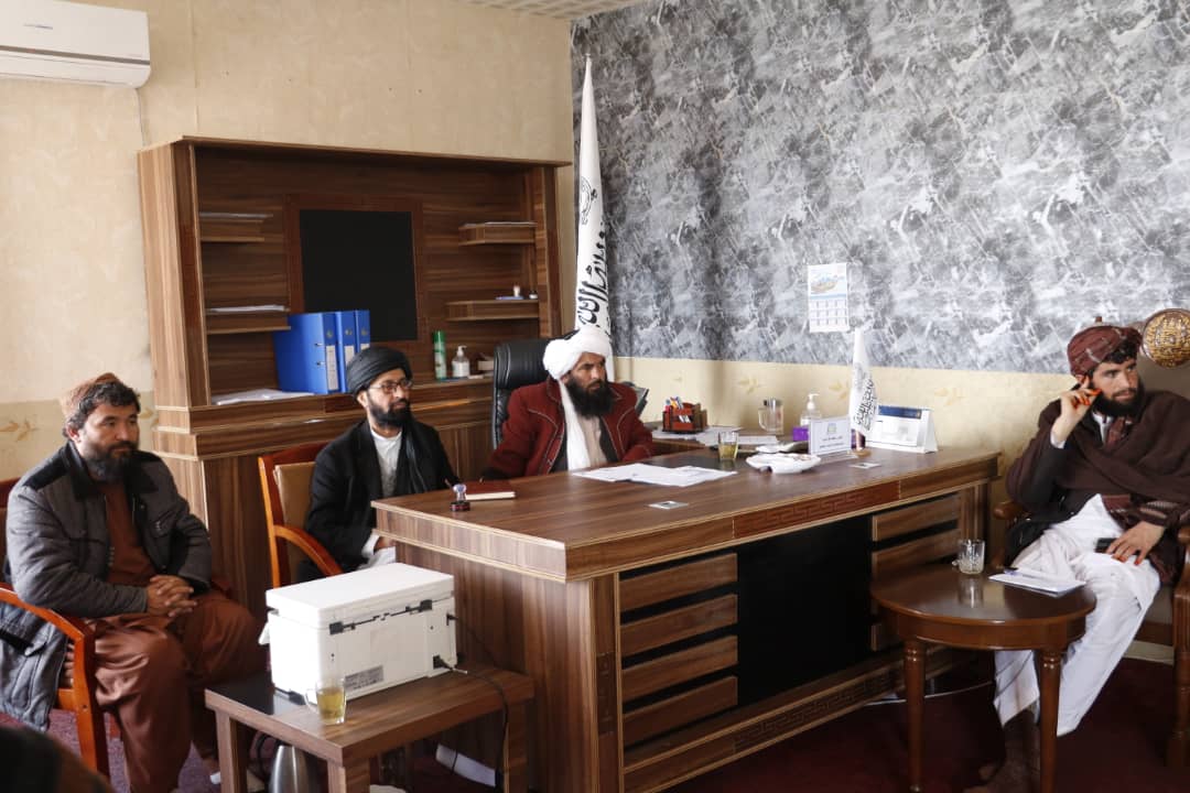 جلسه سکتور معارف و فرهنگ در ریاست معارف ولایت دایکندی برگزار گردید