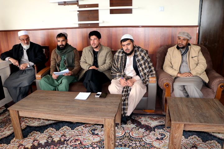 دیدار رئیس معارف میدان وردگ با هیئت موسسه هندز مسلم