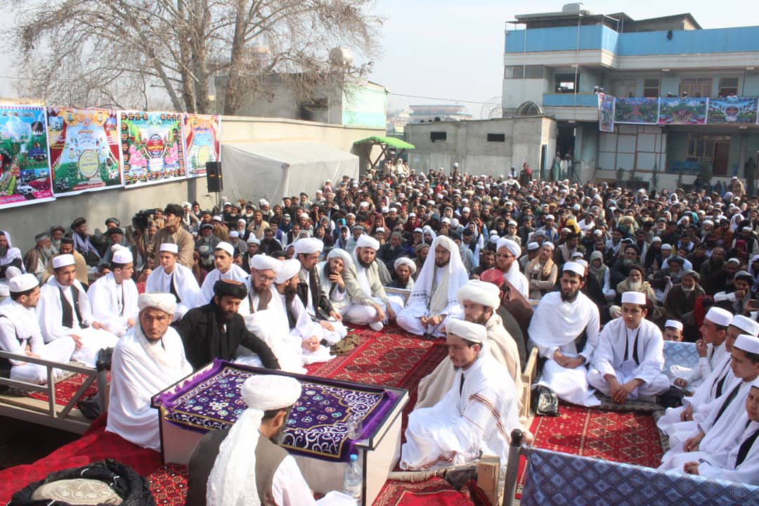 دستار بندی ۲۸ تن طلبای مدرسه کاسانی ولایت کندز