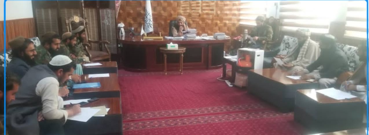 نشست کاری رئیس معارف خوست با آمران آن ریاست