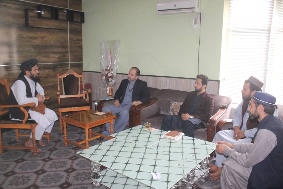 دیدار رهبری ریاست معارف کندز با مسؤل موسسه NRC