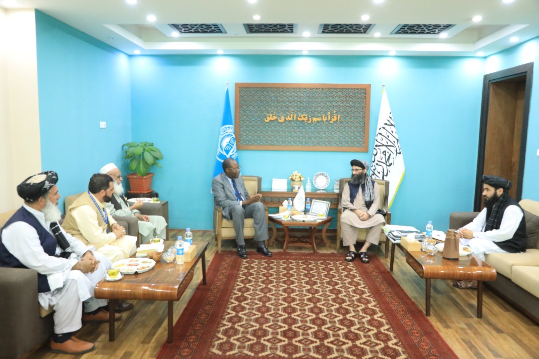 مسئول موسسه UNHCR با وزیر سرپرست معارف دیدار کرد