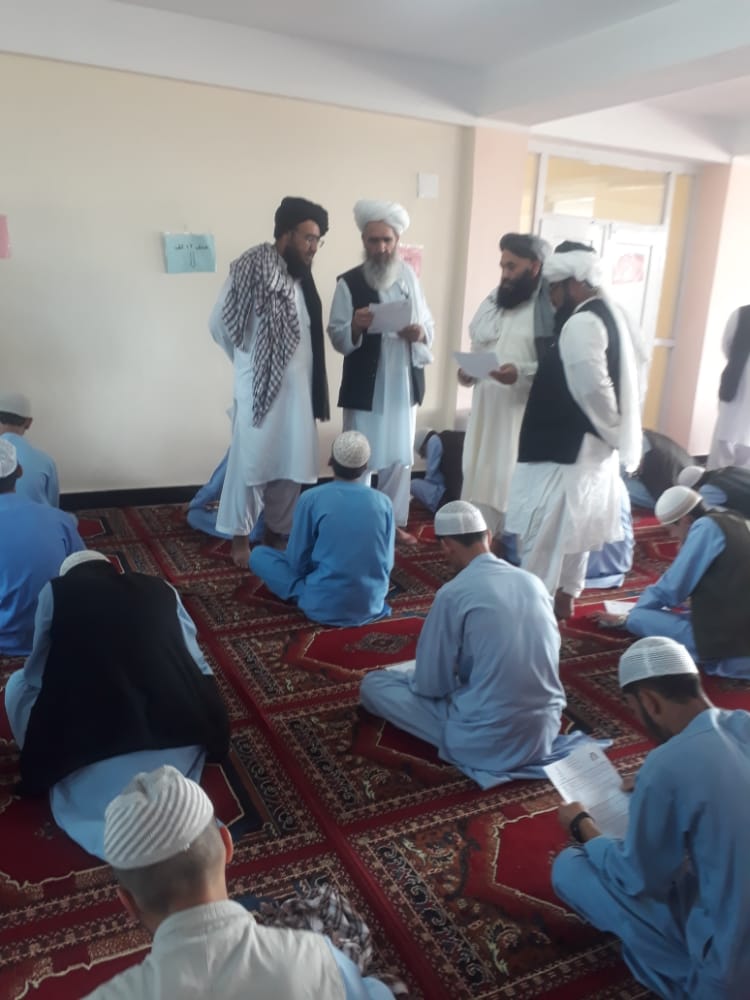 در تداوم دیدار معین تعلیمات اسلامی وزارت معارف از دارالعلوم های کشور