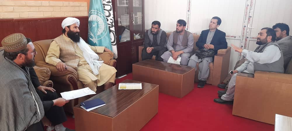 د کابل ښار د پوهنې رئیس د یونسیف ادارې له مسئولینو سره د ښوونځیو د ترمیماتي پروژو د تطبیق په اړه د همغږۍ غونډه تر سره کړه