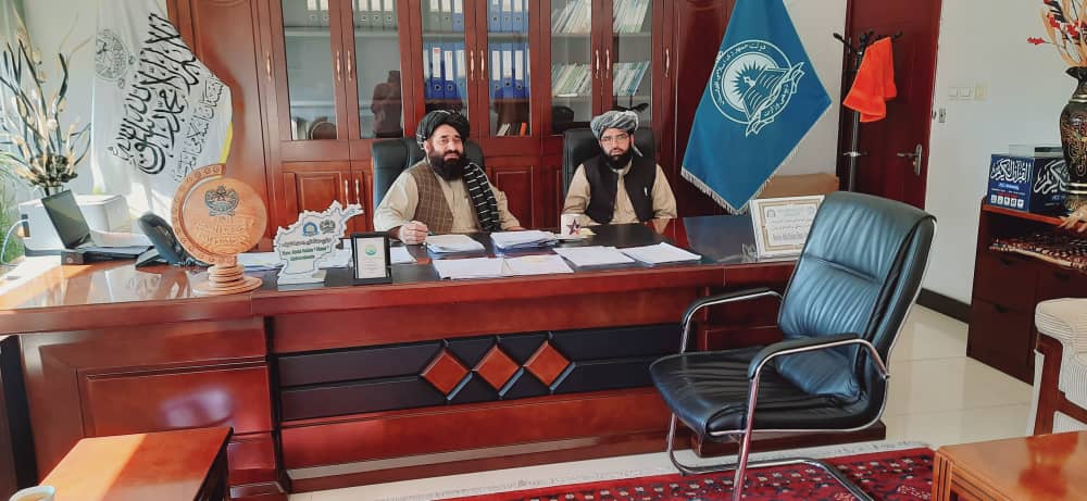 د نصاب او ښوونکو دمسلکي پراختیا لوی رئیس د پکتیکا ولایت د پوهنې له رئیس سره وکتل