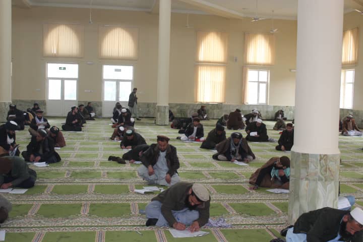 د هيواد د دیني مدارسو مشترکه کلنۍ ازموينه پای ته ورسېده