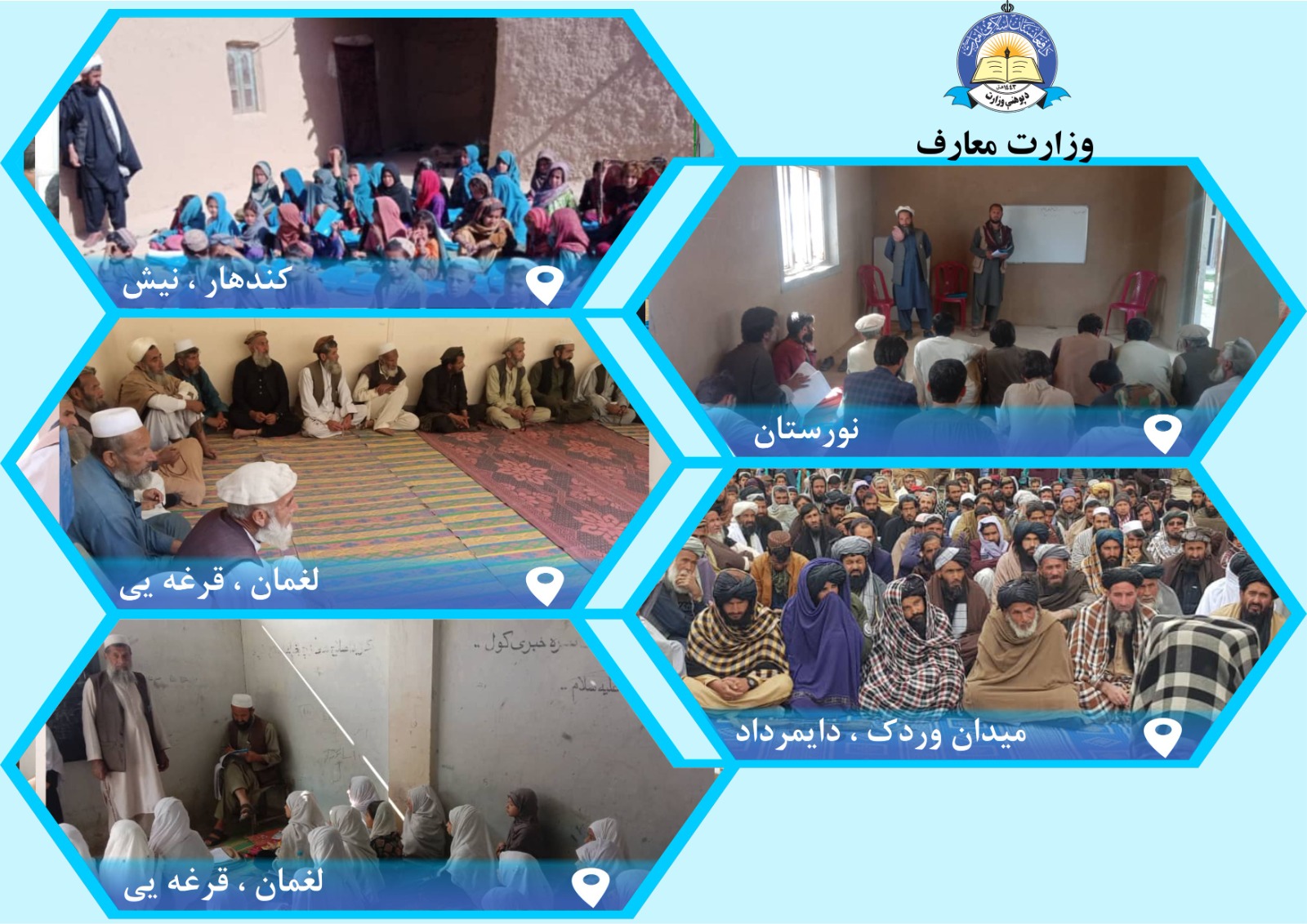 مختصری از فعالیت های معارف ولایت